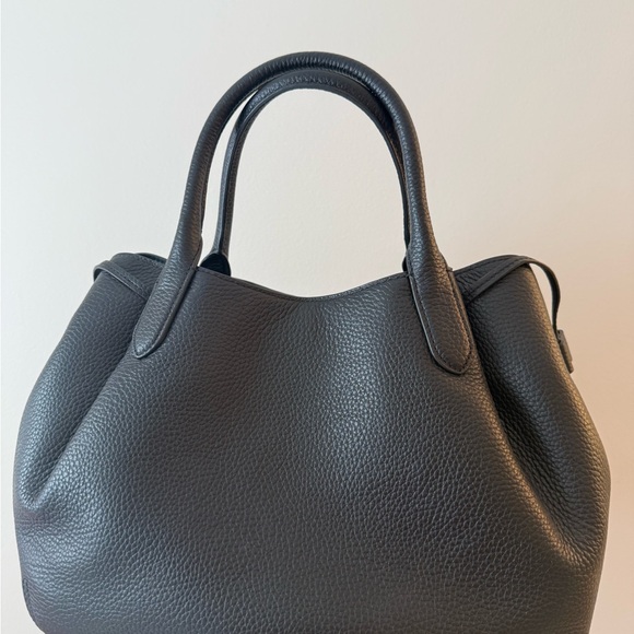 Kate Spade Large Dumpling Black Pebbled Satchel - Picture 2 of 8